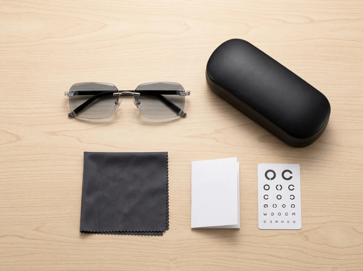 BlueLume bedside sleep package manifest